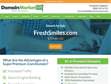 Tablet Screenshot of freshsmiles.com